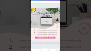 Tutorial: How to share a template link on Canva