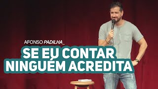 Afonso Padilha aborda a vida de solteiro em stand-up