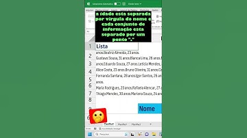 Separando texto em colunas com a função DIVIDIRTEXTO #excelelevado #excel #planilhas #excelavancado