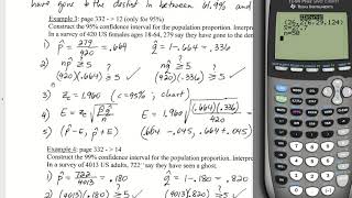 Math 120 Lecture 6.3 Part 1