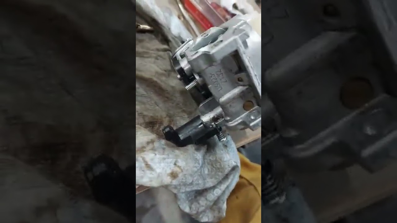 フルテック高圧洗浄機エンジンかからないキャブつまり 作業1