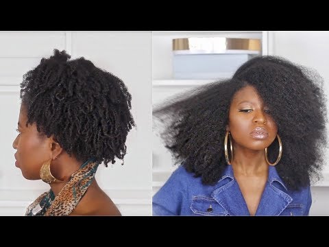 I Just Had To Show You This Stretching Natural Hair Without Heat