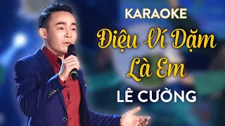 Full Karaoke Điệu Ví Dặm Là Em | Lê Cường Update