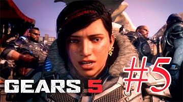 Gears 5 Walkthrough Act 3 Chapter 3 - Act 4 Chapter 1-2 - ENDING With Commentary