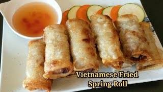 Vietnamese Fried Spring Roll 越式炸春卷 