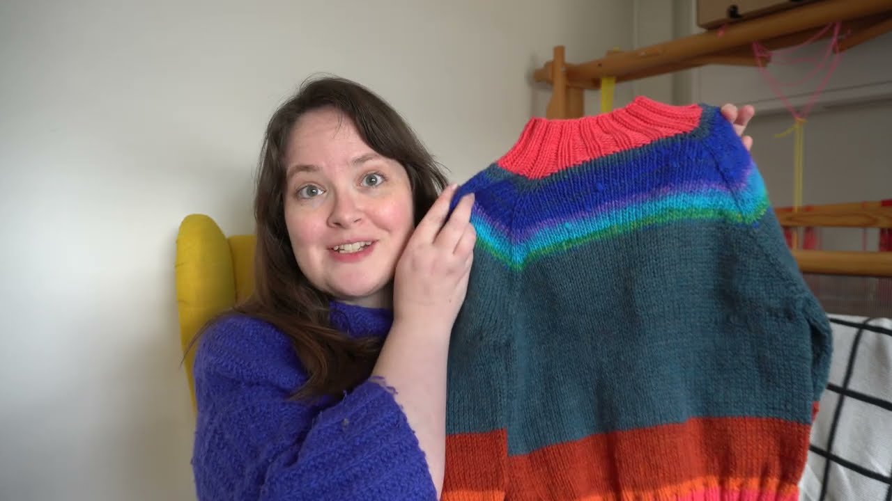 Stash Busting Episode 3: Noah Sweater from all of the Peruvian Wool from Filcolana