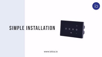 5 minutes to install a smart touch switch.