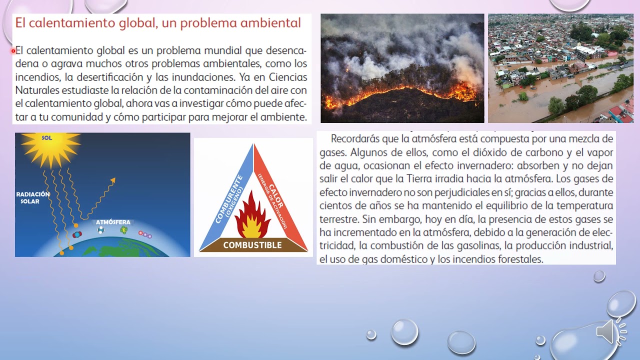 Geografía 6° ACCIONES LOCALES PARA PRESERVAR EL AMBIENTE - YouTube