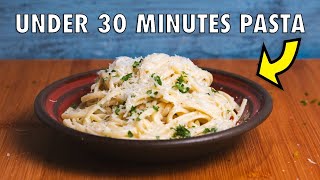 Creamy Pasta Magic: Great Taste with Less Than 10 Minutes Prep!