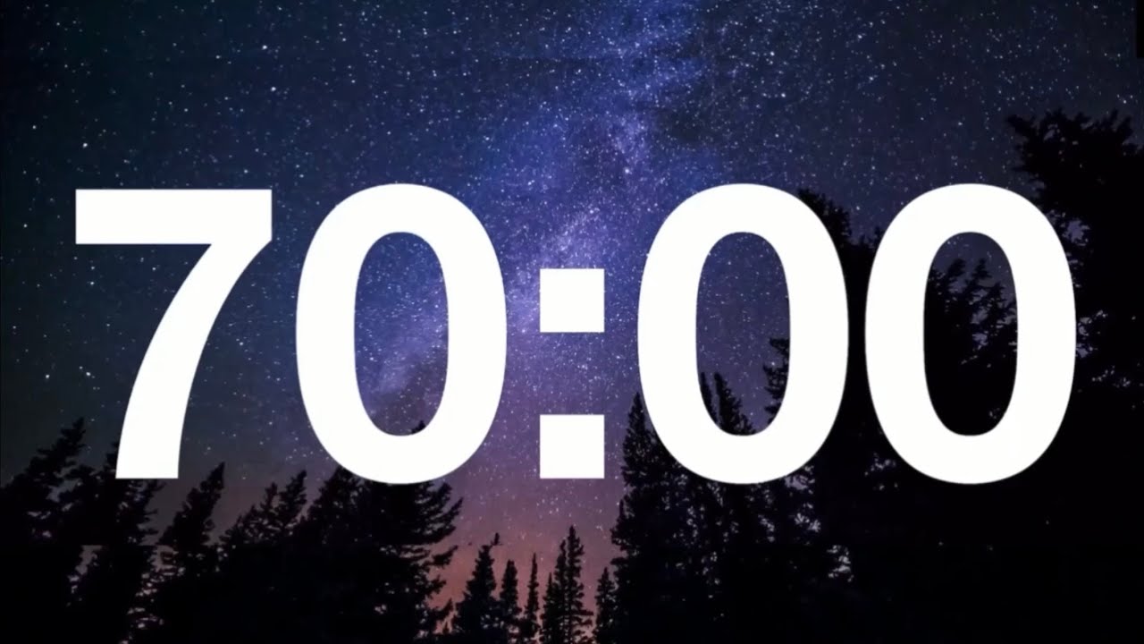 70 minute timer 70 Minute Countdown YouTube