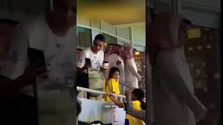 Georgina Rodríguez Takes Selfies With Fans At Final Game