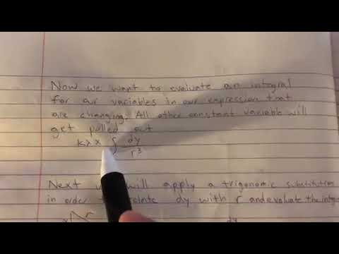 EE140 Student Review: Electromagnetism, Quiz 3 Sp19, Coulomb's Law, finite line charge