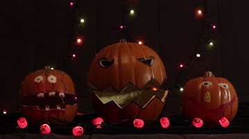 Browser controlled, singing, animatronic Jack O