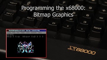 Bitmap Functions on the X68000 - Learn 68000 Assembly: Lesson P1