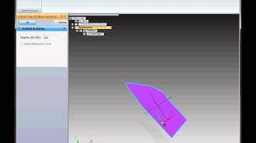 solidedge  unfold/unwrap/unroll surface