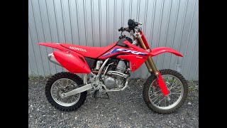 CRF150R 始動動画