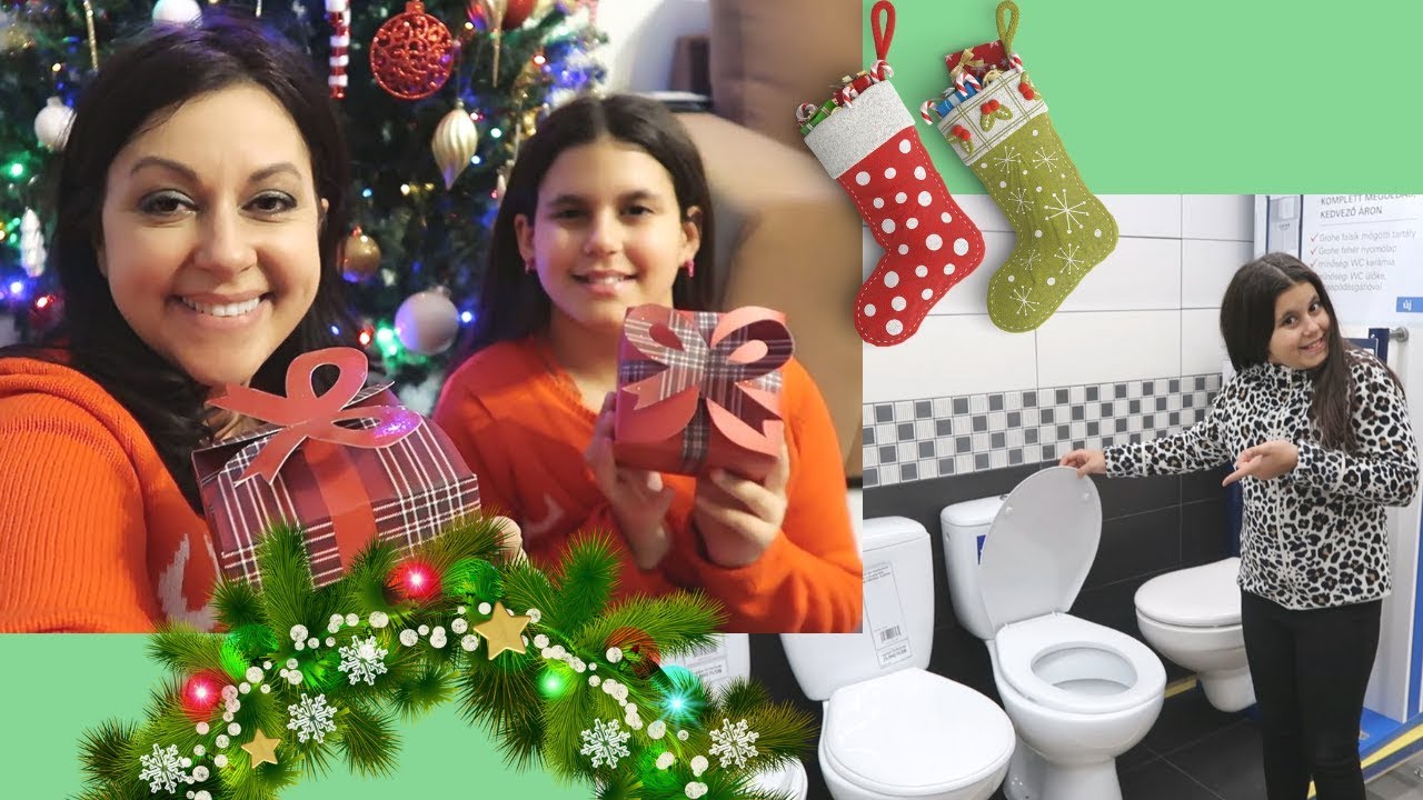 UTOLSÓ ROHAM AZ AJÁNDÉKOKÉRT! WC-T VETTÜNK?
