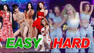 EASY to HARDEST TWICE DANCES - 2021!