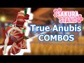 Sakura stand  true anubis combos read description