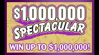 Full Book! $1,000,000 Spectacular — NJ Lottery