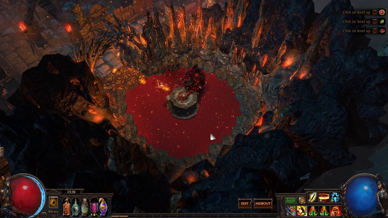 Path of Exile - Hideout:Unearthed Hideout - YouTube
