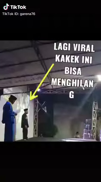 Kakek silat terjatuh