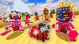 WE FOUND A RARE TRIBE IN MINECRAFT!! | One Life #17