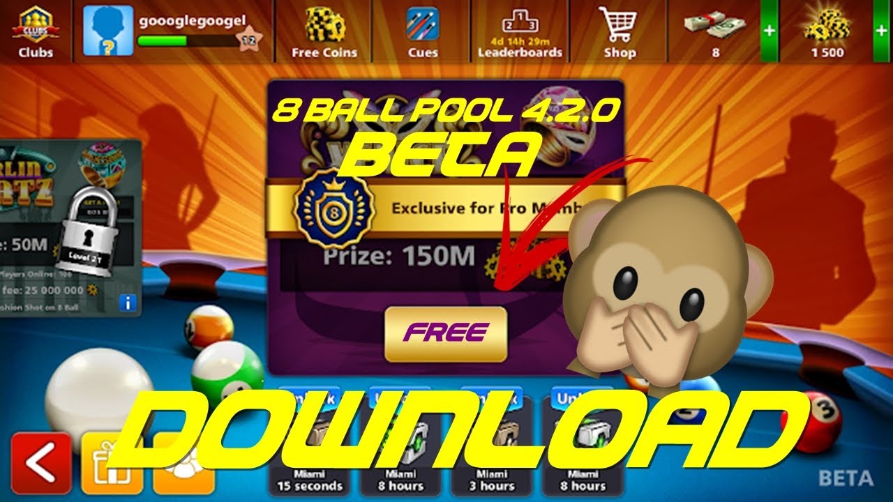 8 Ball Pool 4.2.0 Beta (Download Exclusivo) - 