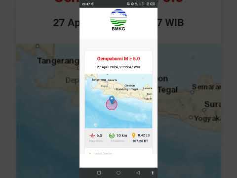 Terjadi Gempa 27 April 2024