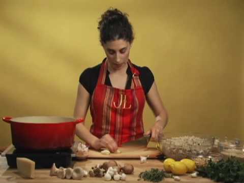 Wellness for Life Cooking Class: Thyme Scented Mushroom and Barley Pilaf