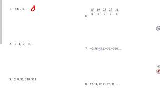 Writing Recursive Formulas