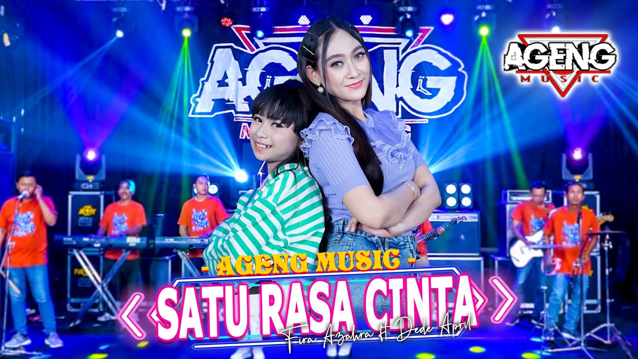 SATU RASA CINTA - Fira Azahra & Dede April ft Ageng Music (Official Live Music)
