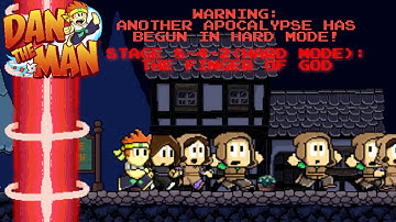 Dan The Man: Stage 8-4-2(HARD MODE/JOSIE)- The Finger Of God(The Revenge)(MOST VIEWED VIDEO!)