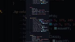 Dark and Light Mode In CSS