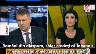 Români din diaspora, chiar credeţi că Iohannis este preşedintele care vă reprezintă?

Iohannis, candidatul care a folosit POLITICIANIST tema votului din diaspora, dar:
- NU a fost niciodata in Chisina