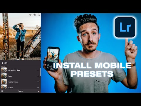 how to use presets on lightroom mobile