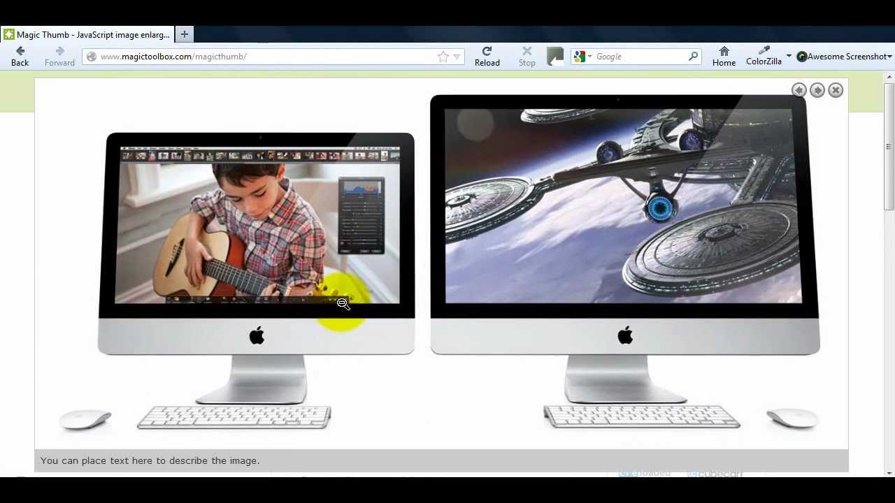 How to enlarge images in Joomla - YouTube