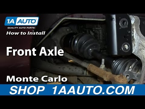 How to Replace CV Axle Shaft 00-07 Chevy Monte Carlo