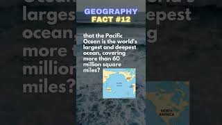 Did you know this about the Pacific Ocean? ? #geography #shorts #facts #knowledge #pacificocean #fyp