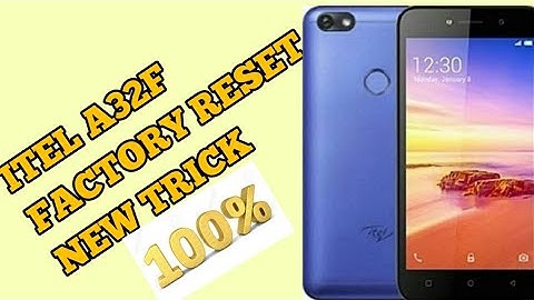 Itel A32F Hard Reset- New Trick To Remove Password Or pattern.