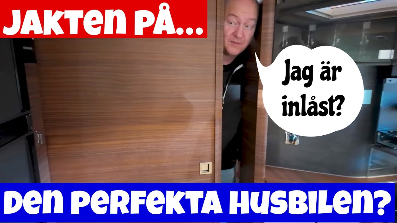 🚐 Letar efter den perfekta husbilen.  Hittar vi rätt? Känner & klämmer #livetpåochutanförscenen SUB