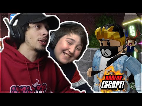 გაქცევა საშიშად გასართობი პარკიდან! ROBLOX Escape