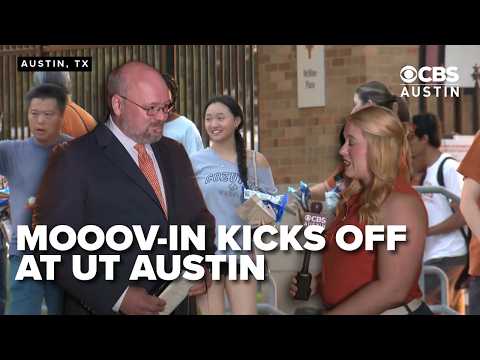 FULL INTERVIEW: Thousands of students 'Mooov-In' at UT Austin this weekend