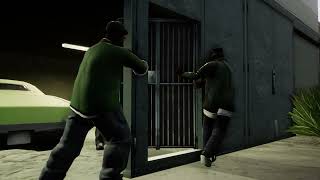 Grand Theft Auto: San Andreas - Предательство Биг Смоука и Райдера. (Зелёная сабля)