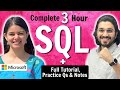 Sql  complete course in 3 hours  sql one shot using mysql