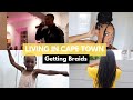 Getting Knotless Goddess Braids in Cape Town | Getting Braids in Africa | Modeling in Cape Town SA