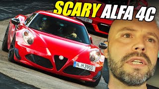 SCARY MODIFIED ALFAROMEO 4C! // Nürburgring