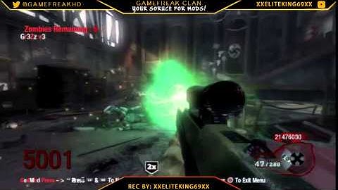Black Ops 1 Gr3zz v3 Zombies Menu!!!