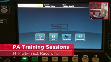 Allen & Heath SQ6 Tutorial: Session 14: Multi Track Recording