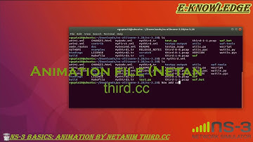 7. NS3 Basics: Animation by NetAnim in third.cc